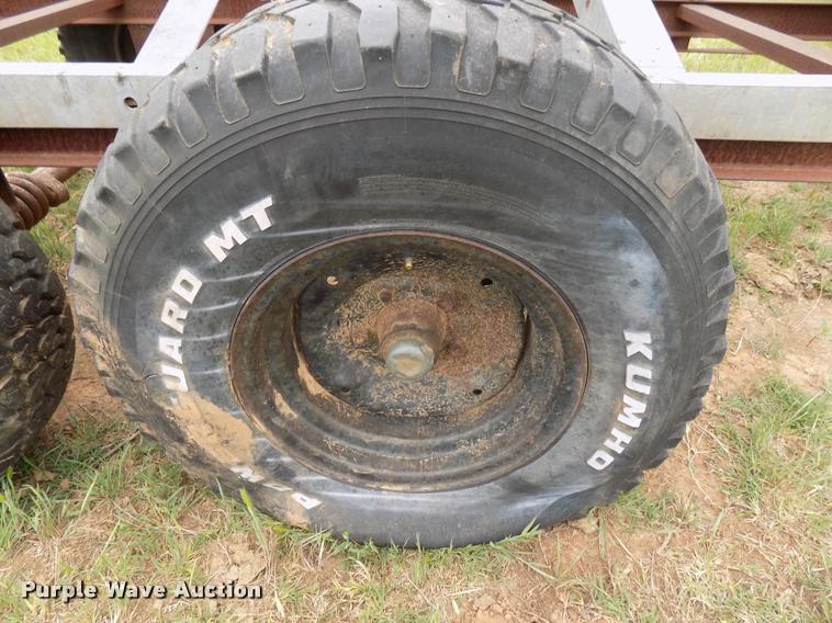 image for item DA6101 Shop built hay trailer