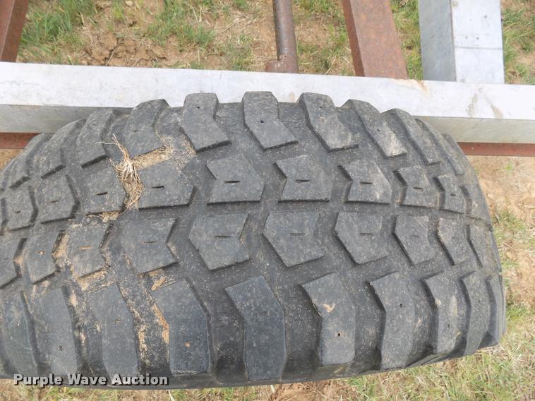 image for item DA6101 Shop built hay trailer
