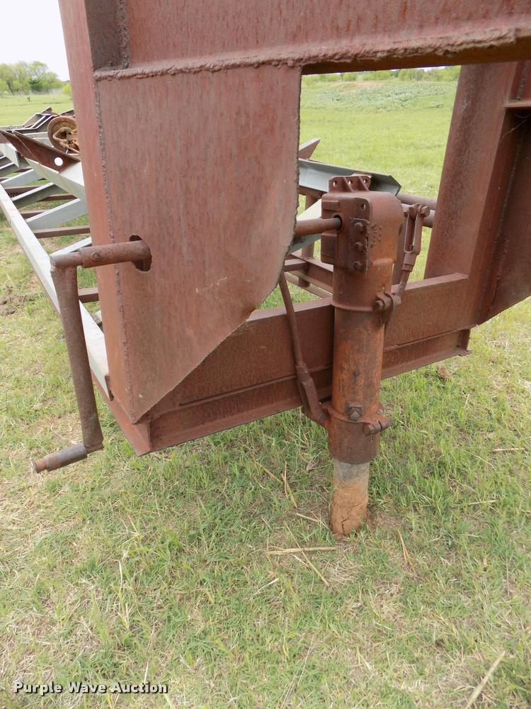 image for item DA6101 Shop built hay trailer