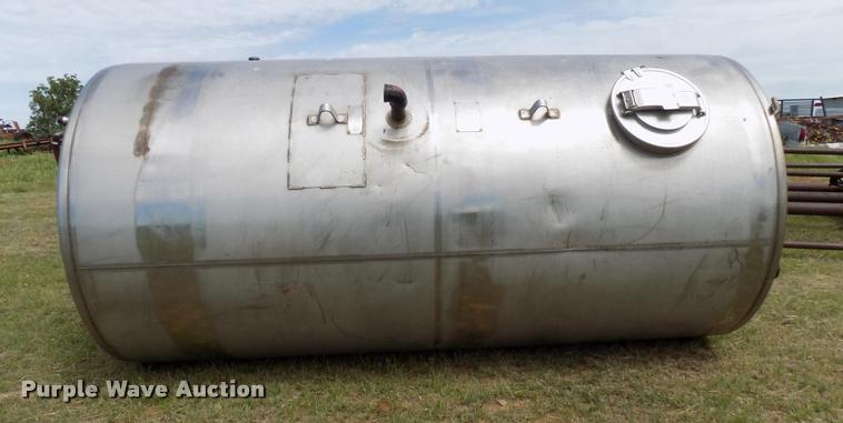 image for item DA6104 1984 Progress Industries stainless steel tank