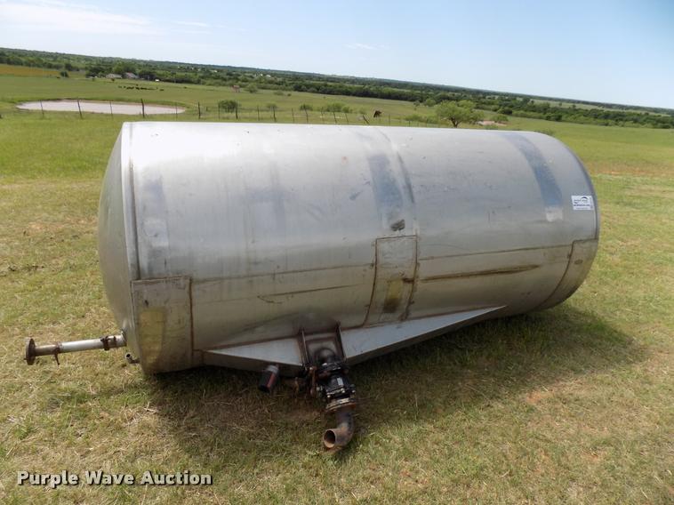 image for item DA6104 1984 Progress Industries stainless steel tank