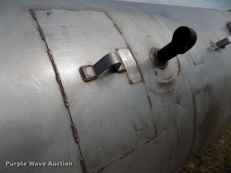 image for item DA6104 1984 Progress Industries stainless steel tank