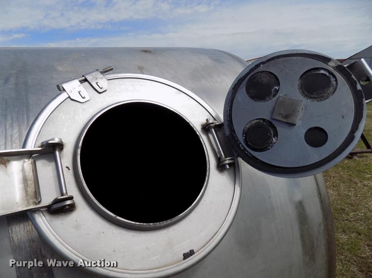 image for item DA6104 1984 Progress Industries stainless steel tank