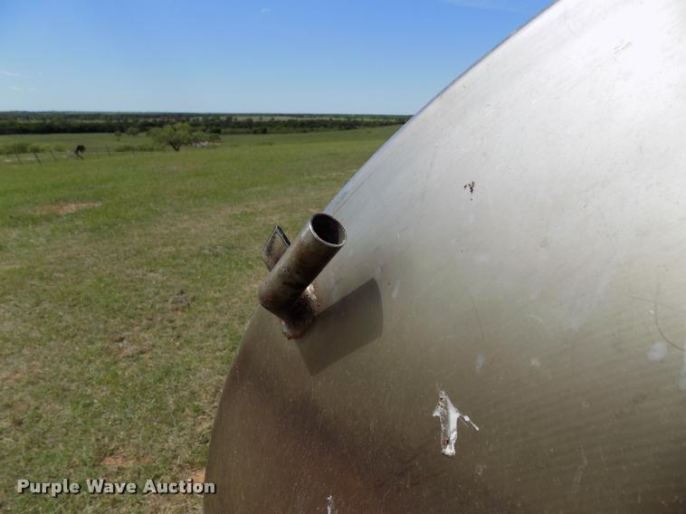 image for item DA6104 1984 Progress Industries stainless steel tank