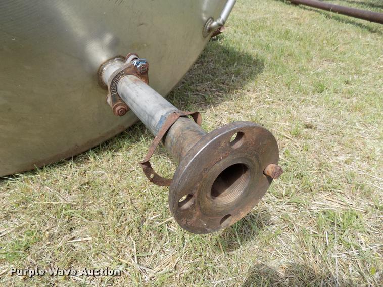 image for item DA6104 1984 Progress Industries stainless steel tank