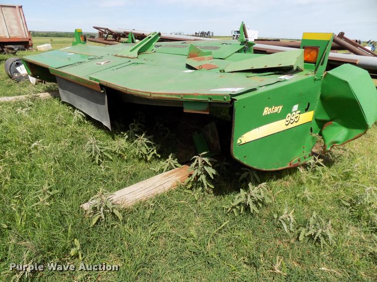 image for item DA6105 John Deere 995 rotary head