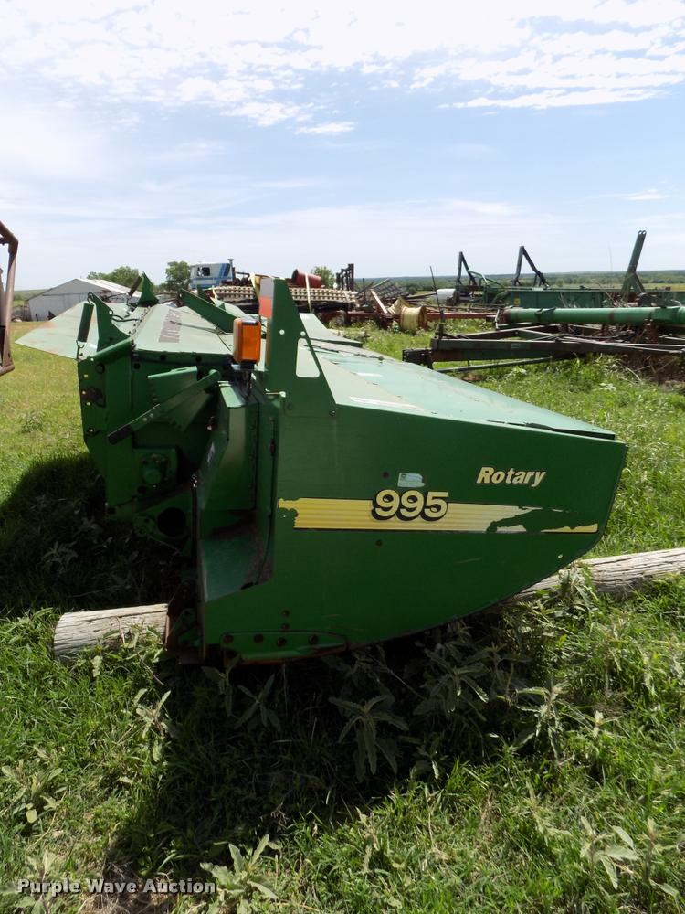 image for item DA6105 John Deere 995 rotary head