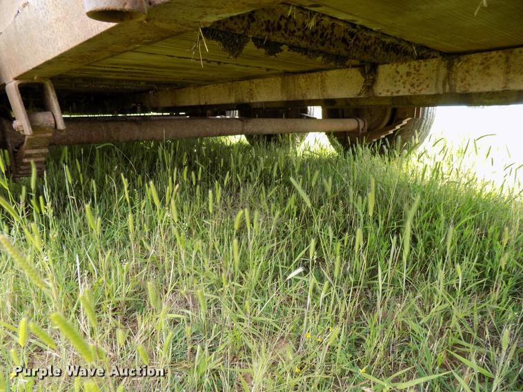 image for item DA6109 Shop built livestock trailer