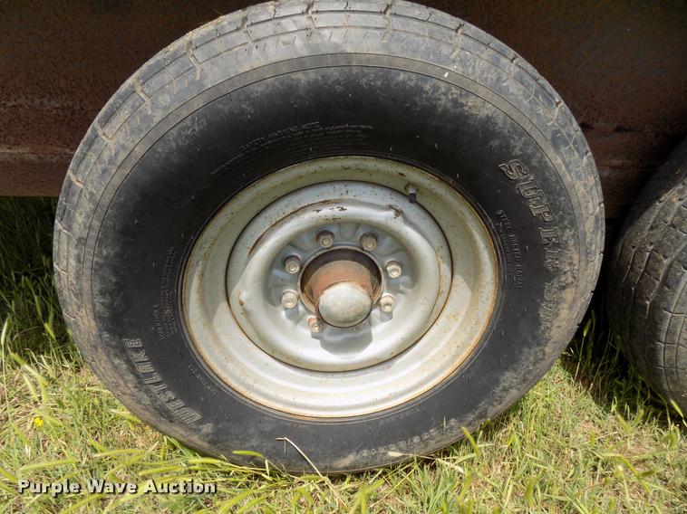 image for item DA6109 Shop built livestock trailer