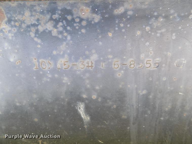 image for item DA6109 Shop built livestock trailer