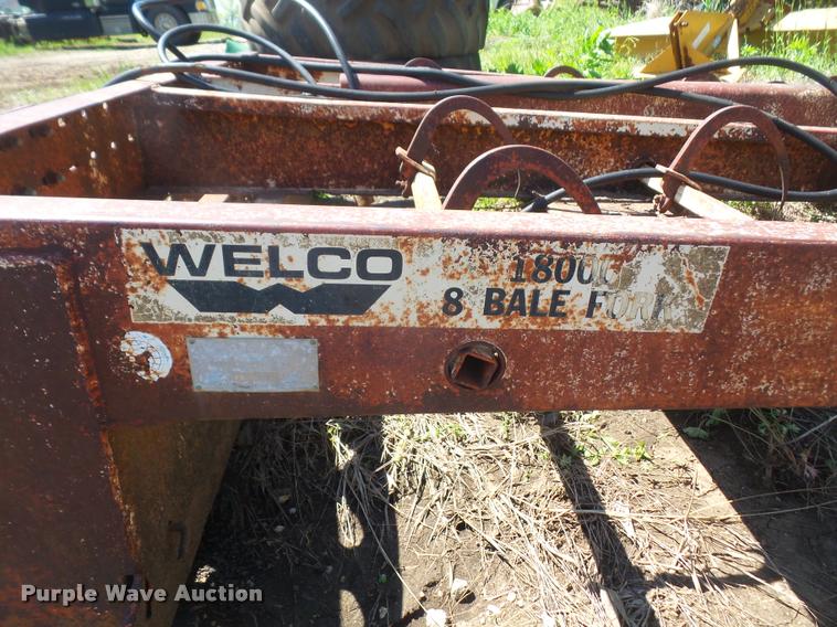 image for item DA6261 Welco 18000 bale fork