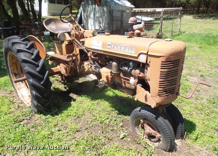 image for item DA6267 Farmall C tractor
