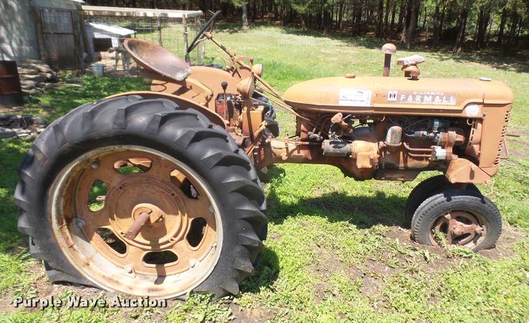 image for item DA6267 Farmall C tractor