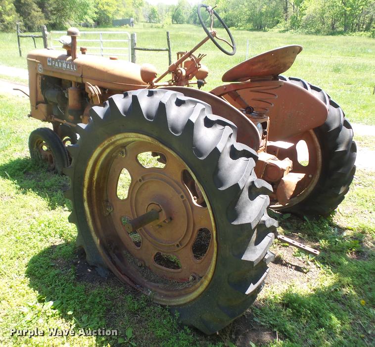 image for item DA6267 Farmall C tractor