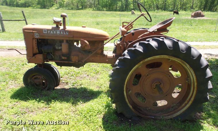 image for item DA6267 Farmall C tractor