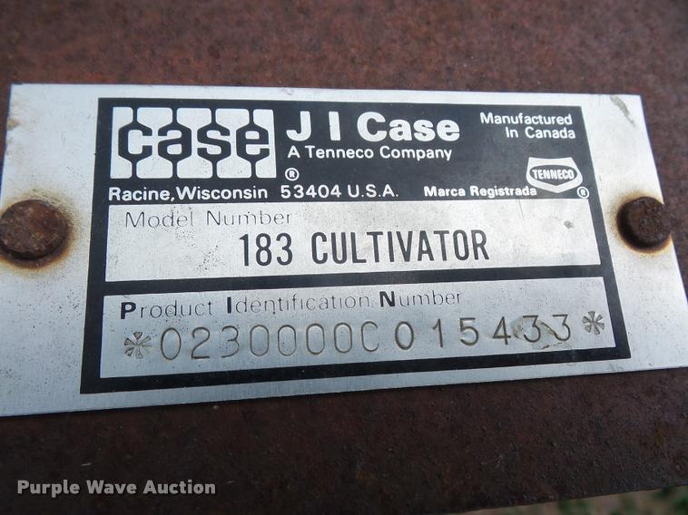 image for item DA6324 Case IH 183 row crop cultivator