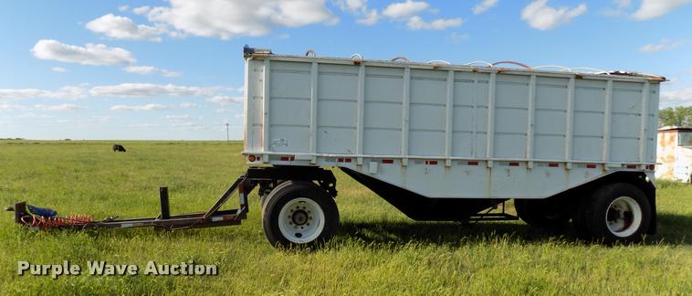 image for item DB2280 1965 Utility single hopper grain trailer