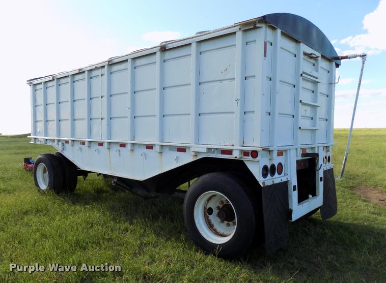 image for item DB2280 1965 Utility single hopper grain trailer