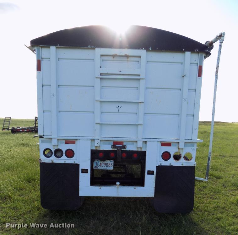 image for item DB2280 1965 Utility single hopper grain trailer