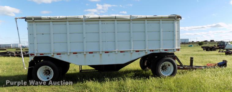 image for item DB2280 1965 Utility single hopper grain trailer