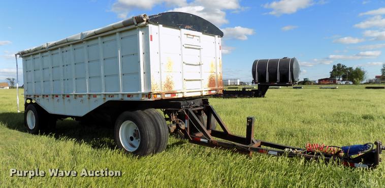image for item DB2280 1965 Utility single hopper grain trailer