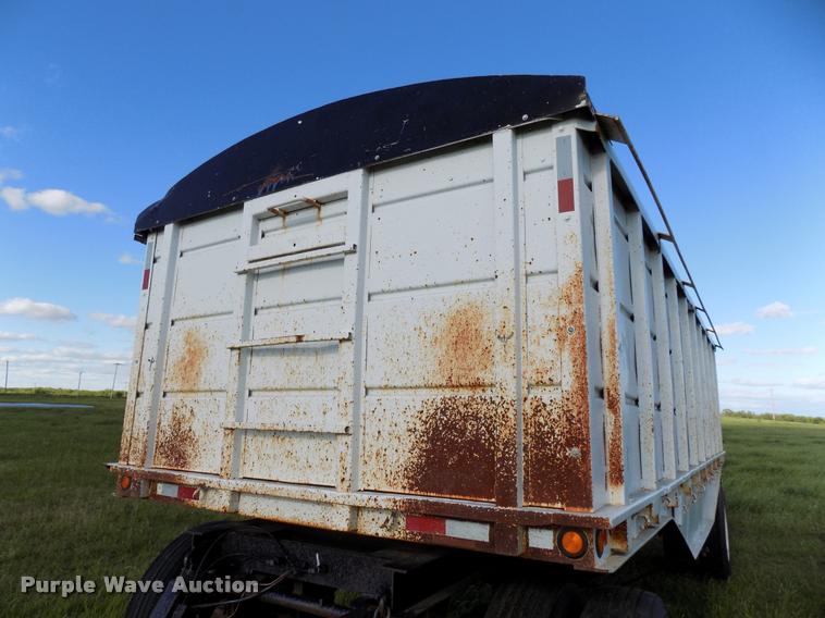 image for item DB2280 1965 Utility single hopper grain trailer