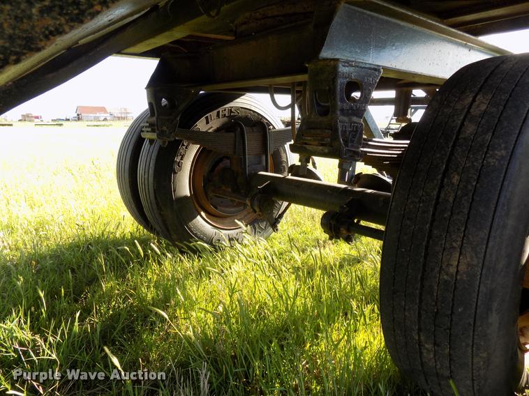 image for item DB2280 1965 Utility single hopper grain trailer