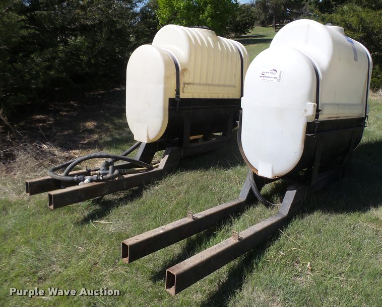 image for item DB2549 (2) poly saddle tanks