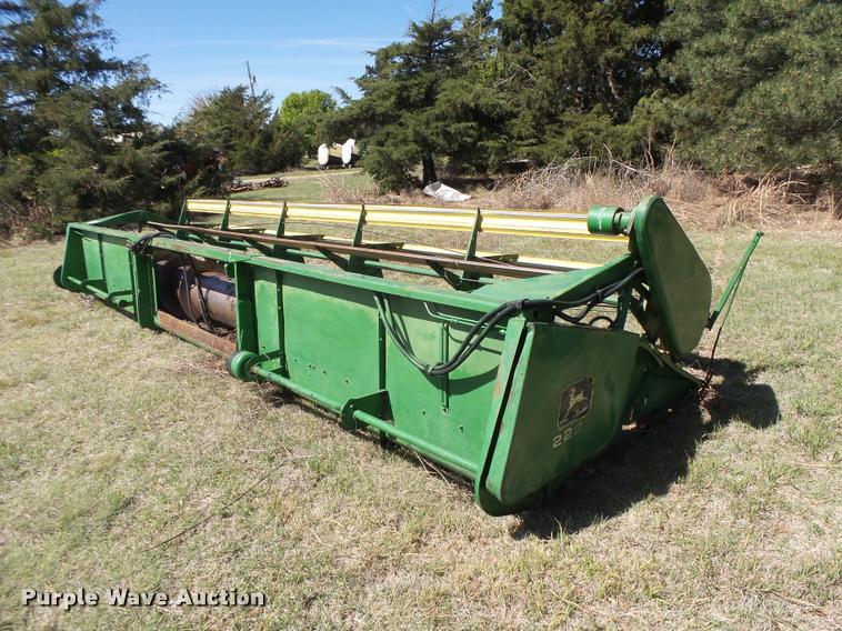 image for item DB2552 John Deere 222 rigid head