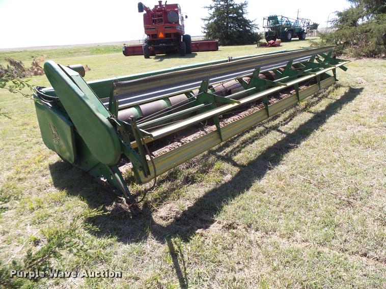 image for item DB2552 John Deere 222 rigid head