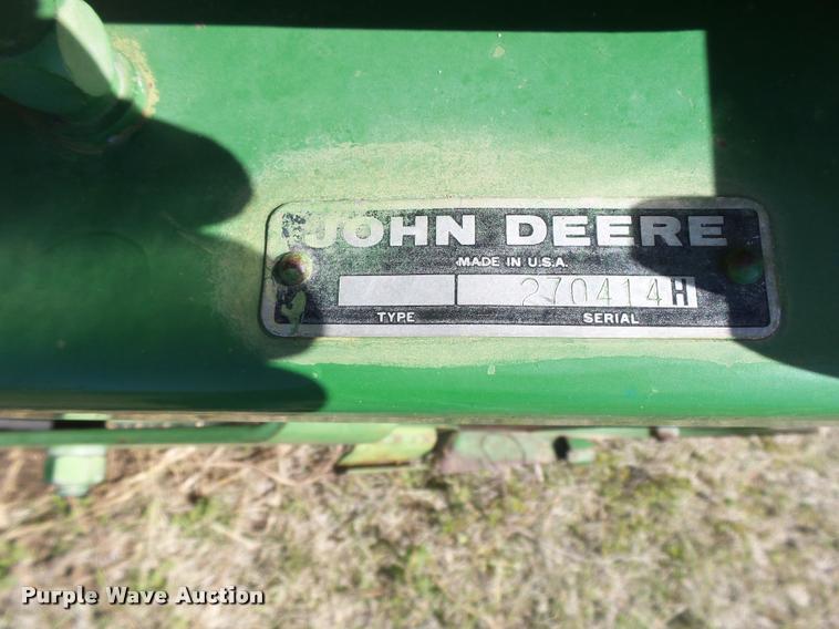 image for item DB2552 John Deere 222 rigid head