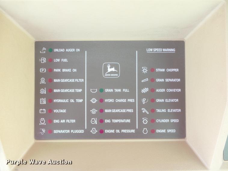 image for item DB4003 2000 John Deere 9650 walker combine