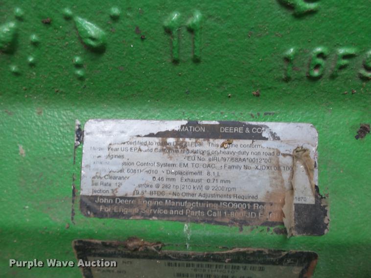 image for item DB4003 2000 John Deere 9650 walker combine