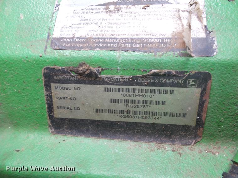 image for item DB4003 2000 John Deere 9650 walker combine