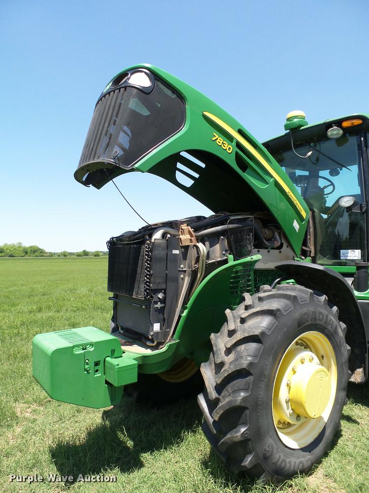 image for item DB4004 2007 John Deere 7830 MFWD tractor