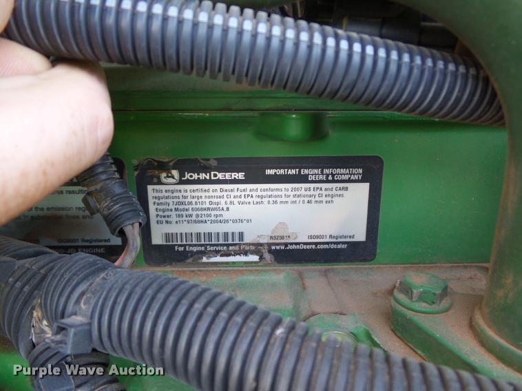 image for item DB4004 2007 John Deere 7830 MFWD tractor