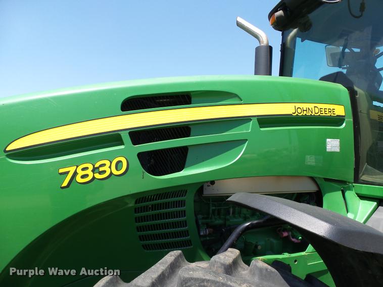 image for item DB4004 2007 John Deere 7830 MFWD tractor