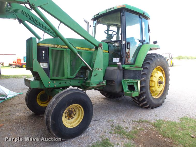 image for item DB4006 1993 John Deere 7800 tractor