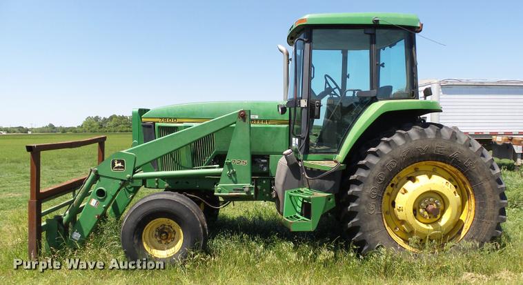 image for item DB4006 1993 John Deere 7800 tractor