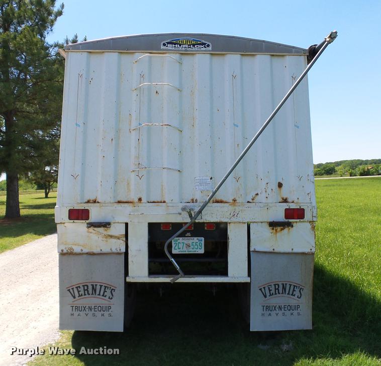 image for item DB4009 1992 Jet double hopper grain trailer