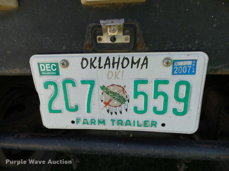 image for item DB4009 1992 Jet double hopper grain trailer