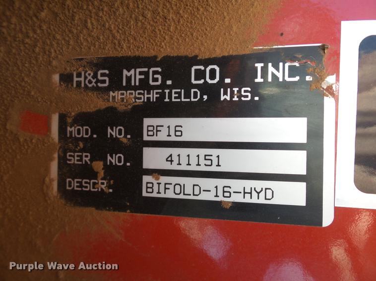 image for item DB4012 H&S BF16 hay rake