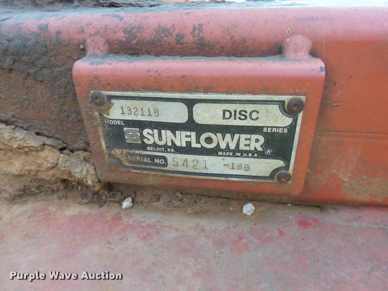 image for item DB4013 Sunflower 132118 off-set disk