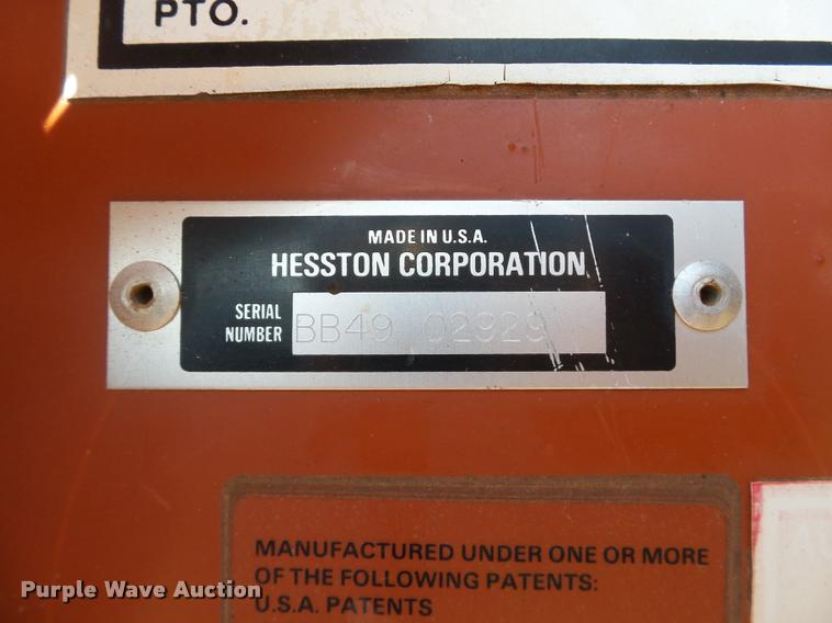 image for item DB4024 1997 Hesston 4900 square baler