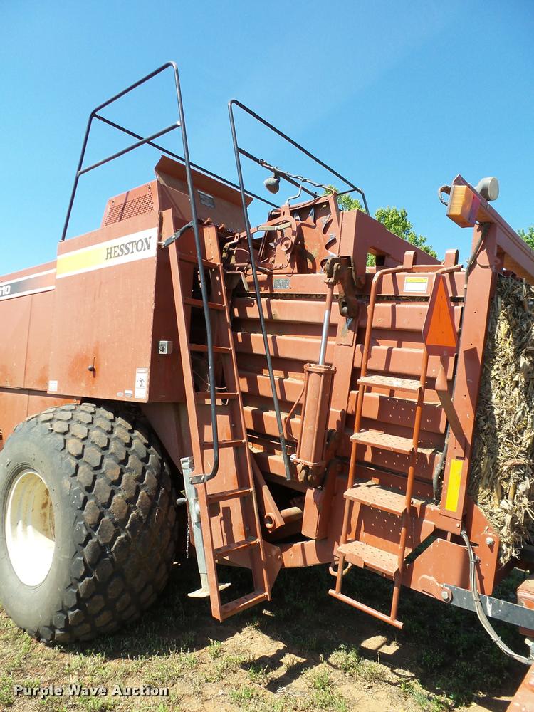 image for item DB4025 2003 Hesston 4910 square baler