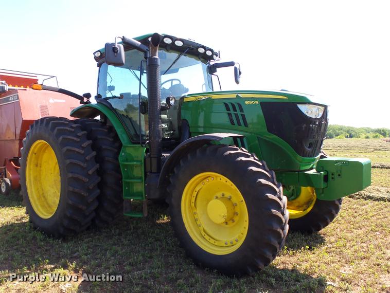 image for item DB4026 2012 John Deere 6190R MFWD tractor
