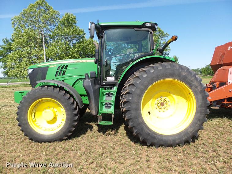 image for item DB4026 2012 John Deere 6190R MFWD tractor