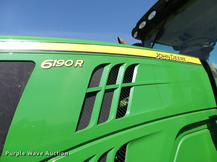 image for item DB4026 2012 John Deere 6190R MFWD tractor