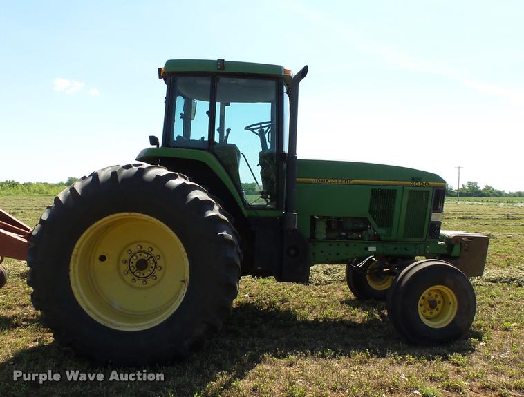 image for item DB4027 1992 John Deere 7800 tractor