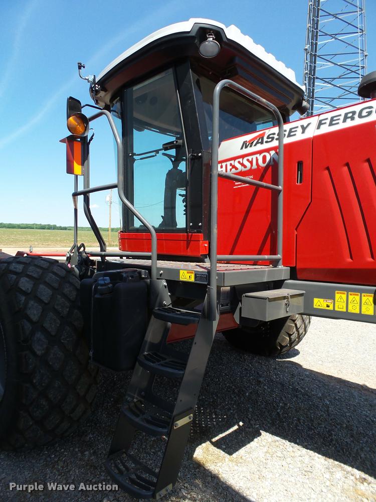 image for item DB4029 2015 Massey-Ferguson WR9870 self-propelled windrower